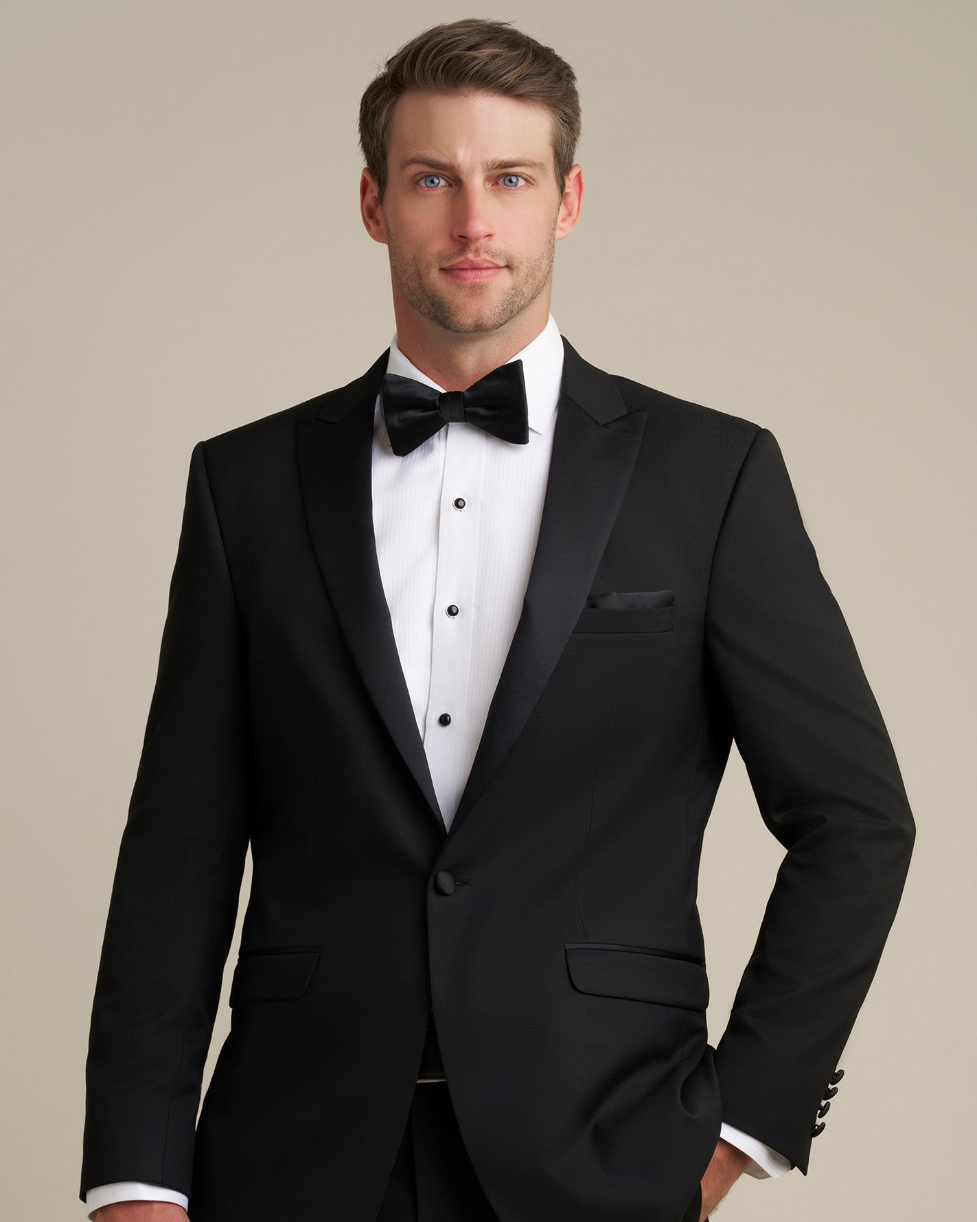Allure Men Black Tuxedo Coat