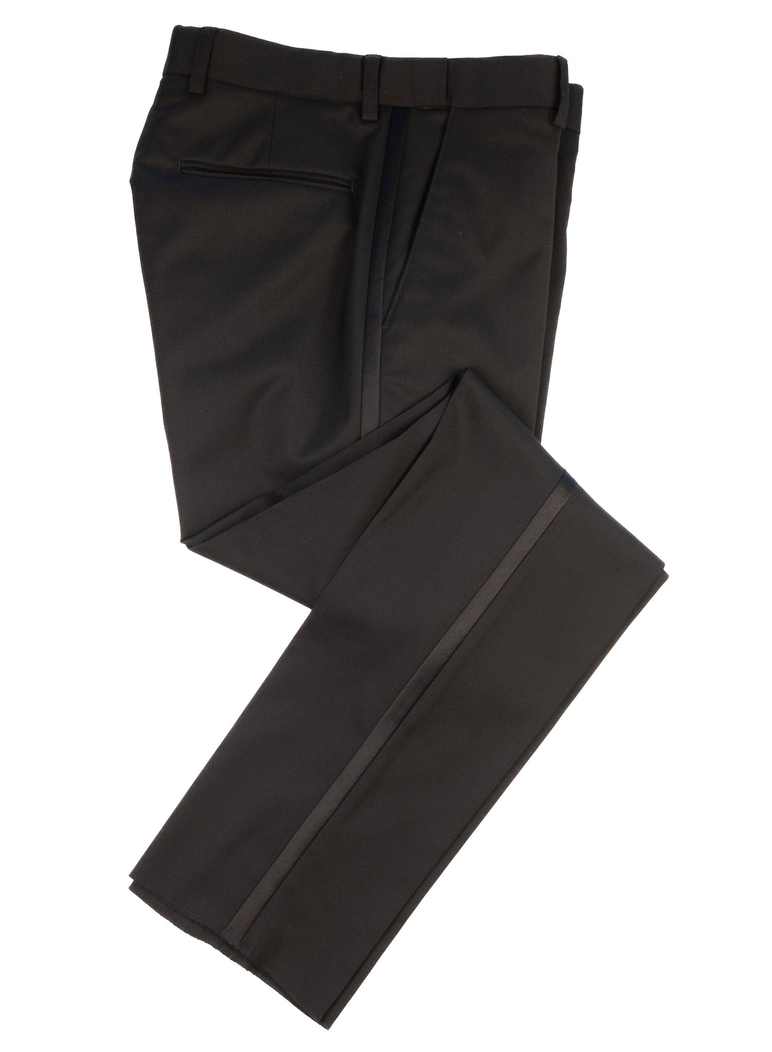 Allure Men Black Tuxedo Pants