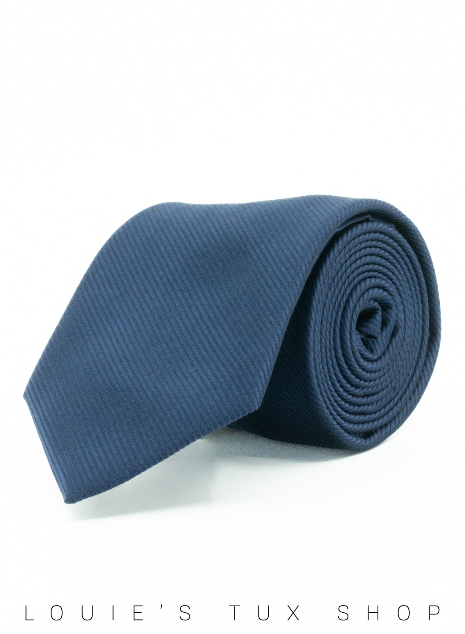 Twill Navy Windsor Tie