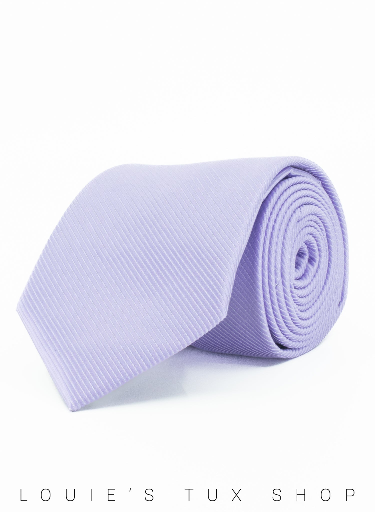 Twill Purple Windsor Tie