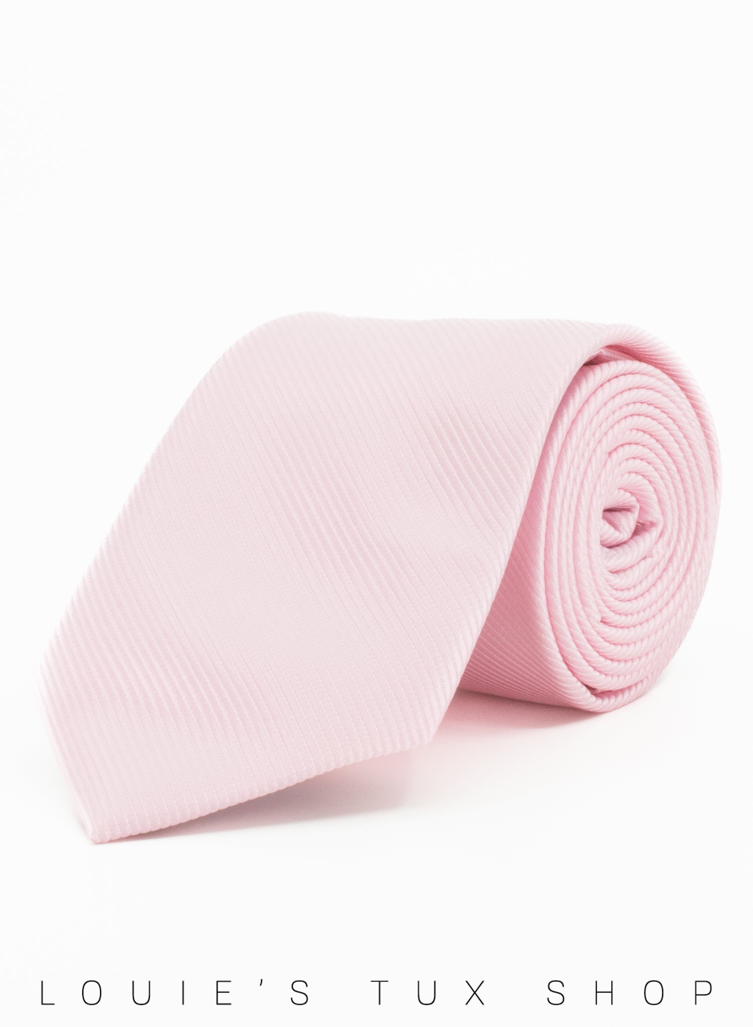 Twill Pink Windsor Tie