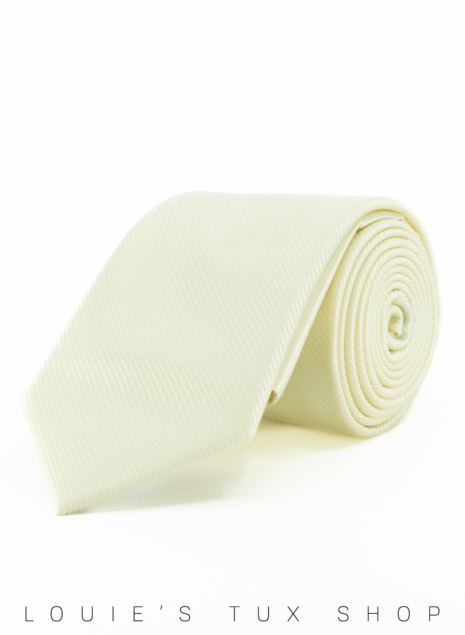 Twill Ivory Windsor Tie
