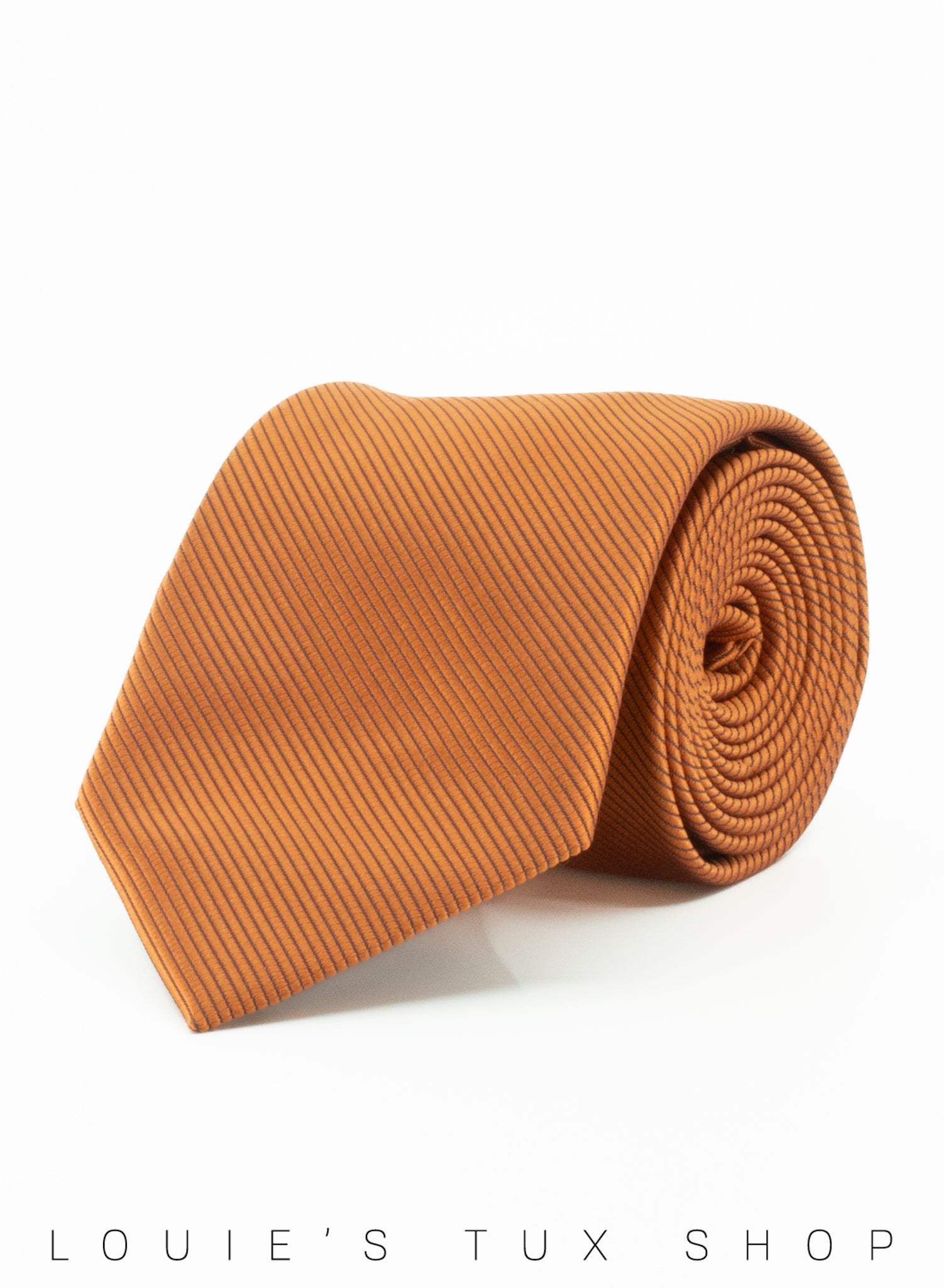 Twill Rust Windsor Tie