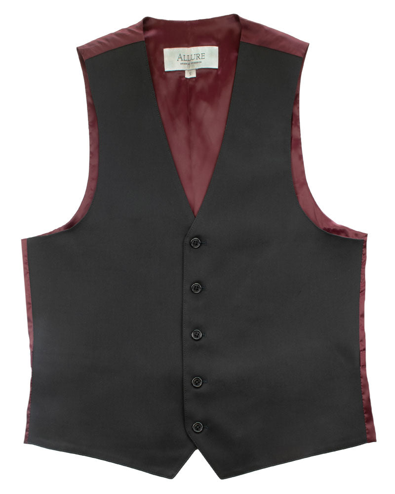 Allure Men Black Vest