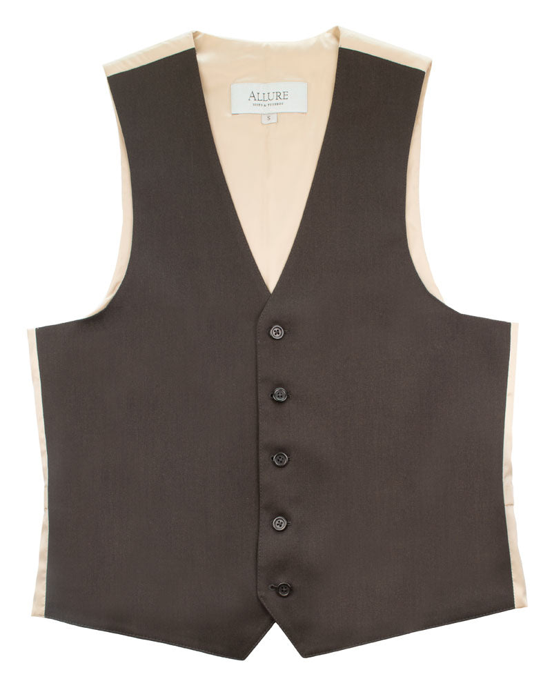 Allure Men Brown Vest