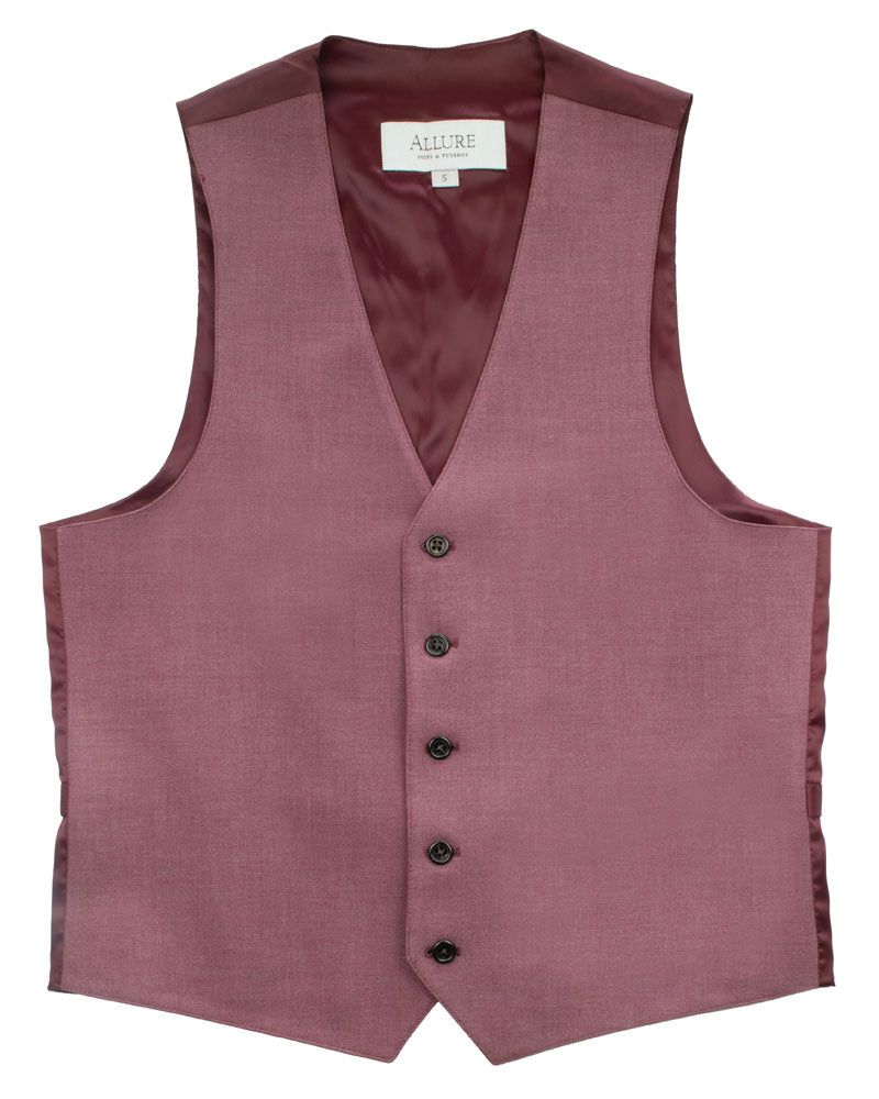 Allure Men Burgundy Vest